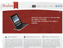 Tablet Screenshot of brahmweb.com